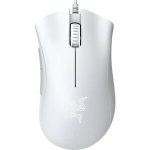 Razer DeathAdder Essential Mouse para Videojuegos (Sensor óptico de 6400 PPP, 5 Botones programables, interruptores mecánicos, empuñaduras Laterales de Goma, Color Blanco Mercurio Razer DeathAdder Essential Mouse para Videojuegos (Sensor óptico de 6400 PPP, 5 Botones programables, interruptores mecánicos, empuñaduras Laterales de Goma, Color Blanco Mercurio