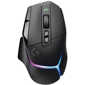 Logitech 502 X Plus Mouse inalámbrico para Juegos Óptico Lightspeed, interruptores LIGHTFORCE, LIGHTSYNC RGB, Sensor Hero 25K para PC/Mac, Color Negro Logitech 502 X Plus Mouse inalámbrico para Juegos Óptico Lightspeed, interruptores LIGHTFORCE, LIGHTSYNC RGB, Sensor Hero 25K para PC/Mac, Color Negro