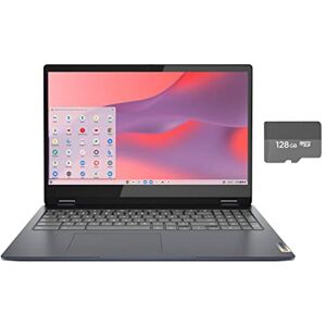 Lenovo Flex 3i 2 en 1 Chromebook Portátil con visualización táctil FHD de 15.6 pulgadas Procesador Intel Celeron N4500 4GB RAM 64GB eMMC Gráficos Intel UHD cromado OS Abyss Blue con paquete de tarjetas SD de 128GB Lenovo Flex 3i 2 en 1 Chromebook Portátil con visualización táctil FHD de 15.6 pulgadas Procesador Intel Celeron N4500 4GB RAM 64GB eMMC Gráficos Intel UHD cromado OS Abyss Blue con paquete de tarjetas SD de 128GB