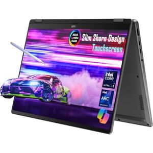 Asus Vivobook 14 Flip Laptop Copilot+ PC, pantalla táctil OLED WUXGA de 14”, 8 núcleos AI Intel Core Ultra 5 226V, Intel Arc Graphics, 16 GB RAM, 2 TB SSD, Win 11 H, gris mate, TP3407SA-ES54T, con Asus Vivobook 14 Flip Laptop Copilot+ PC, pantalla táctil OLED WUXGA de 14”, 8 núcleos AI Intel Core Ultra 5 226V, Intel Arc Graphics, 16 GB RAM, 2 TB SSD, Win 11 H, gris mate, TP3407SA-ES54T, con