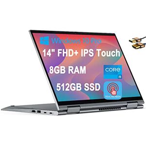 Lenovo ThinkPad X1 Yoga Gen 6 2 en 1 Laptop 14 pulgadas FHD+ IPS visualización táctil (400 nits) 11ª generación Intel Quad-Core i5-1135G7 (Beats i7-10510U) 8GB RAM 512GB SSD Lápiz de huellas Lenovo ThinkPad X1 Yoga Gen 6 2 en 1 Laptop 14 pulgadas FHD+ IPS visualización táctil (400 nits) 11ª generación Intel Quad-Core i5-1135G7 (Beats i7-10510U) 8GB RAM 512GB SSD Lápiz de huellas