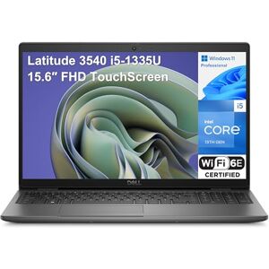 Dell Latitude 3540 computadora portátil empresarial con visualización táctil FHD de 15.6", Intel de 13ª generación de 10 núcleos i5-1335U (Beat i7-1270P), 64GB DDR4 RAM, SSD PCIe de 1TB, WiFi 6E, Dell Latitude 3540 computadora portátil empresarial con visualización táctil FHD de 15.6", Intel de 13ª generación de 10 núcleos i5-1335U (Beat i7-1270P), 64GB DDR4 RAM, SSD PCIe de 1TB, WiFi 6E,