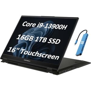 Asus Vivobook S 16 Flip 2 en 1 Laptop (visualización táctil FHD+ de 16 pulgadas, Intel 14-Core i9-13900H, 16GB RAM, 1TB SSD, IST HUB) para creador, fotógrafo, diseñador, retroiluminado KB, Win 11 Pro Asus Vivobook S 16 Flip 2 en 1 Laptop (visualización táctil FHD+ de 16 pulgadas, Intel 14-Core i9-13900H, 16GB RAM, 1TB SSD, IST HUB) para creador, fotógrafo, diseñador, retroiluminado KB, Win 11 Pro