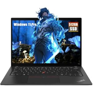 Lenovo ThinkPad T14s (Gen 1) Portátil para negocios, 14" FHD (1920x1080), Core i7-10610 1.8Ghz-4.9GHz, 16GB DDR4, 512GB SSD, Teclado retroiluminado, Webcam, Windows 11 Pro Negro (Renovado) Lenovo ThinkPad T14s (Gen 1) Portátil para negocios, 14" FHD (1920x1080), Core i7-10610 1.8Ghz-4.9GHz, 16GB DDR4, 512GB SSD, Teclado retroiluminado, Webcam, Windows 11 Pro Negro (Renovado)