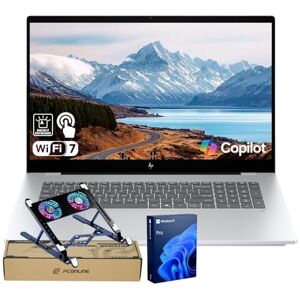 HP Envy Business AI Laptop, visualización táctil FHD de 17.3 pulgadas, Intel Core Ultra 7 155H, 32 GB DDR5 RAM, 1 TB SSD, teclado numérico, HDMI, cámara web, teclado retroiluminado, Wi-Fi 7, Windows HP Envy Business AI Laptop, visualización táctil FHD de 17.3 pulgadas, Intel Core Ultra 7 155H, 32 GB DDR5 RAM, 1 TB SSD, teclado numérico, HDMI, cámara web, teclado retroiluminado, Wi-Fi 7, Windows
