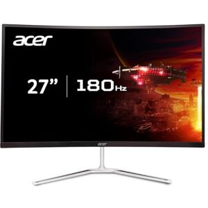 Acer Monitor Gamer Nitro EDA270U 27" Curvo WQHD (2560 x 1440) Panel VA Tecnología AMD FreeSync Premium 180Hz 1ms (VRB) Puertos HDMI y DisplayPort Acer Monitor Gamer Nitro EDA270U 27" Curvo WQHD (2560 x 1440) Panel VA Tecnología AMD FreeSync Premium 180Hz 1ms (VRB) Puertos HDMI y DisplayPort