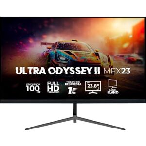 Balam Rush Monitor Gamer Plano 23.8" IPS/Ultra Odyssey II MGF23 / FHD / 100Hz / 1ms / 1xHDMI 1.4 / 1xDP 1.2 / 1xTYPE C 15W / Vesa 100x100mm / Negro Balam Rush Monitor Gamer Plano 23.8" IPS/Ultra Odyssey II MGF23 / FHD / 100Hz / 1ms / 1xHDMI 1.4 / 1xDP 1.2 / 1xTYPE C 15W / Vesa 100x100mm / Negro