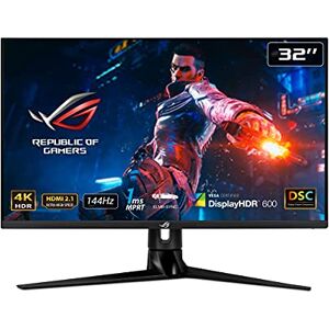 Asus Monitor Gamer ROG Swift PG32UQR, 32", HDMI 2.1, 4K UHD, IPS, 144Hz, 1 ms MPRT, Compatible con NVIDIA G-Sync, DSC, ELMB Sync, Overdrive Variable, DisplayHDR 600 Asus Monitor Gamer ROG Swift PG32UQR, 32", HDMI 2.1, 4K UHD, IPS, 144Hz, 1 ms MPRT, Compatible con NVIDIA G-Sync, DSC, ELMB Sync, Overdrive Variable, DisplayHDR 600