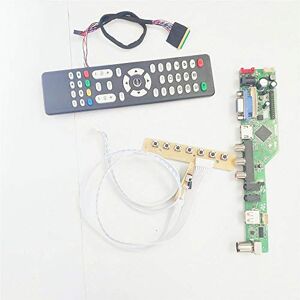 U/R Para portátil N173HGE LED Monitor LCD T.V53 driver de visualización Tarjeta de driver Kit DIY HDMI/VGA/AV/USB WLED 17.3 pulgadas 1920 x 1080 LVDS 40 pines (N173HGE-L11) U/R Para portátil N173HGE LED Monitor LCD T.V53 driver de visualización Tarjeta de driver Kit DIY HDMI/VGA/AV/USB WLED 17.3 pulgadas 1920 x 1080 LVDS 40 pines (N173HGE-L11)