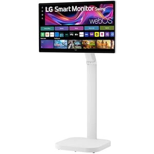 LG Smart Monitor Swing 32U889SA-W Pantalla táctil IPS de 32 puadas 4K UHD (3840x2160) en una base de ruedas totalmente ajustable HDR10, webOS, altavoz incorporado, HDMI, USB tipo C, inclinación LG Smart Monitor Swing 32U889SA-W Pantalla táctil IPS de 32 puadas 4K UHD (3840x2160) en una base de ruedas totalmente ajustable HDR10, webOS, altavoz incorporado, HDMI, USB tipo C, inclinación