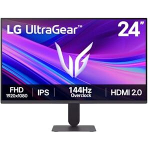 LG Monitor 24 Puadas Gamer Ultragear G4 IPS FullHD Overclock De 144 Hz, Compatible con Nvidia G-Sync 99%, Tiempo de Respuesta 1ms LG Monitor 24 Puadas Gamer Ultragear G4 IPS FullHD Overclock De 144 Hz, Compatible con Nvidia G-Sync 99%, Tiempo de Respuesta 1ms