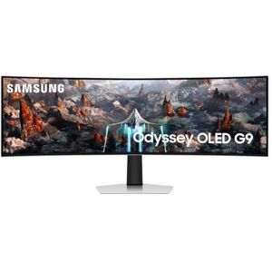 Samsung 49" Odyssey OLED G9 G93SC DQHD Gaming Monitor Curvo 240Hz, Calidad de Imagen OLED, Tiempo de Respuesta de 0.03ms (GtG), AMD FreeSync Premium Pro LS49CG930SLXZX Samsung 49" Odyssey OLED G9 G93SC DQHD Gaming Monitor Curvo 240Hz, Calidad de Imagen OLED, Tiempo de Respuesta de 0.03ms (GtG), AMD FreeSync Premium Pro LS49CG930SLXZX