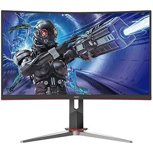 AOC Monitor Curvo 27" Gaming W-LED VA, Resolución 1920 x 1080p 165Hz, con Entradas de Video VGA/HDMI/DISPLAYPORT Bisel Ultra Delgado. Soporta VESA 46171612 AOC Monitor Curvo 27" Gaming W-LED VA, Resolución 1920 x 1080p 165Hz, con Entradas de Video VGA/HDMI/DISPLAYPORT Bisel Ultra Delgado. Soporta VESA 46171612