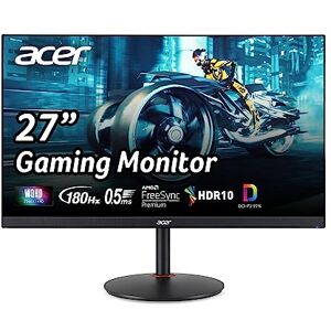 Acer Monitor Gamer Nitro XV1 27" WQHD (2560 x 1440) Panel IPS frecuencia de actualización 180Hz Tiempo de Respuesta 1ms (GTG) Puertos HDMI y DisplayPort Acer Monitor Gamer Nitro XV1 27" WQHD (2560 x 1440) Panel IPS frecuencia de actualización 180Hz Tiempo de Respuesta 1ms (GTG) Puertos HDMI y DisplayPort