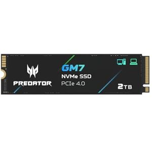 Acer Unidad SSD Predator GM7 2TB M.2 NVME GEN4X4 7200MB/S (BL.9BWWR.119) Acer Unidad SSD Predator GM7 2TB M.2 NVME GEN4X4 7200MB/S (BL.9BWWR.119)