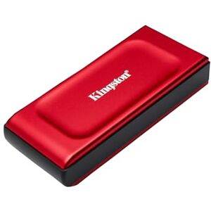 Kingston SSD Externo XS1000R, Capacidad: 1000GB, USB 3.2 Gen 2, Lectura: 1050MB/s, Escritura: 1000MB/s, Color: Rojo, SKU: SXS1000R/1000G Kingston SSD Externo XS1000R, Capacidad: 1000GB, USB 3.2 Gen 2, Lectura: 1050MB/s, Escritura: 1000MB/s, Color: Rojo, SKU: SXS1000R/1000G