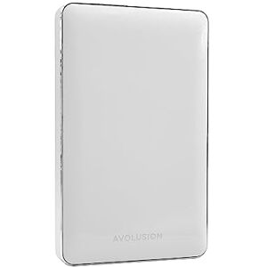 Avolusion T1 Series Disco duro externo portátil USB 3.0 de 1 TB para PC, Mac, PlayStation y Xbox (blanco) Avolusion T1 Series Disco duro externo portátil USB 3.0 de 1 TB para PC, Mac, PlayStation y Xbox (blanco)