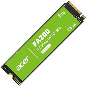 Acer 1TB Gen4 NVMe M.2 SSD hasta 7200 MB/s -FA200-1TB- Unidad Interna de Estado sólido Acer 1TB Gen4 NVMe M.2 SSD hasta 7200 MB/s -FA200-1TB- Unidad Interna de Estado sólido