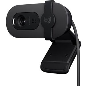 Logitech Brio 100, cámara Web Full HD para reuniones y Streaming, Equilibrio iluminación automático, micrófono Integrado, Tapa de privacidad, USB-A, para Microsoft Teams, Google Meet, Zoom Grafito Logitech Brio 100, cámara Web Full HD para reuniones y Streaming, Equilibrio iluminación automático, micrófono Integrado, Tapa de privacidad, USB-A, para Microsoft Teams, Google Meet, Zoom Grafito