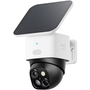eufy Security SoloCam S340, cámara de vigilancia Exterior, vigilancia de 360°, sin ángulos Muertos, batería Exterior, Solar, WiFi de 2,4 GHz, Uso Gratuito, Compatible con HomeBase 3 eufy Security SoloCam S340, cámara de vigilancia Exterior, vigilancia de 360°, sin ángulos Muertos, batería Exterior, Solar, WiFi de 2,4 GHz, Uso Gratuito, Compatible con HomeBase 3