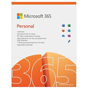 Microsoft 365 Personal 2021 Suscripción anual Caja con código de descarga Microsoft 365 Personal 2021 Suscripción anual Caja con código de descarga