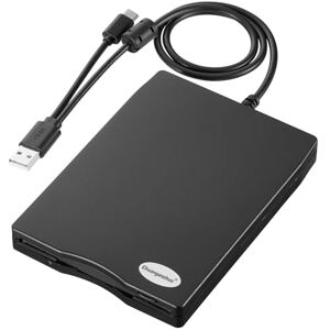 Chuanganzhuo Floppy Disk Reader 3.5 inch External USB Floppy Disk Drive Floppy Disc Reader Floppy Disk Converter to USB Diskette Reader for PC,Laptop and Desktop,Windows 11/10/ 8.1/7/ Vista/XP Chuanganzhuo Floppy Disk Reader 3.5 inch External USB Floppy Disk Drive Floppy Disc Reader Floppy Disk Converter to USB Diskette Reader for PC,Laptop and Desktop,Windows 11/10/ 8.1/7/ Vista/XP