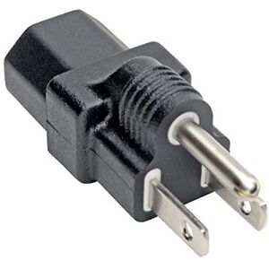TRIPP LITE P006-000 Adaptador de Cable de Alimentación NEMA 5-15P a C13-10A, 125V, Negro TRIPP LITE P006-000 Adaptador de Cable de Alimentación NEMA 5-15P a C13-10A, 125V, Negro
