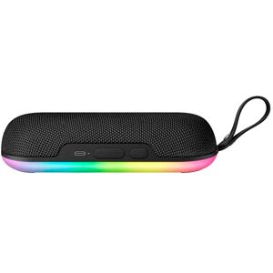 STEREN Bocina Bluetooth con iluminación neón LED STEREN Bocina Bluetooth con iluminación neón LED