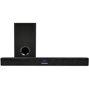 Daewoo Barra de Sonido con Subwoofer Bluetooth 5.0 con 2.1 Canales, 60W (RMS), Entrada de Audio 3.5mm, USB, Control Remoto Daewoo Barra de Sonido con Subwoofer Bluetooth 5.0 con 2.1 Canales, 60W (RMS), Entrada de Audio 3.5mm, USB, Control Remoto