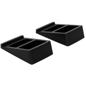 Monoprice Soporte de Altavoz de computadora con cuña Inclinada para Altavoces de tamaño Mediano, Elevador de Altavoz, antivibración, 15 Grados de inclinación, par, para Altavoces de estantería y Monoprice Soporte de Altavoz de computadora con cuña Inclinada para Altavoces de tamaño Mediano, Elevador de Altavoz, antivibración, 15 Grados de inclinación, par, para Altavoces de estantería y