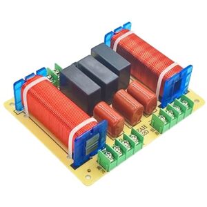 Laikoutd Altavoces de alta fidelidad de 400 W Crossovers audiófilos ajustables de 4 vías para controles de sonido superiores Laikoutd Altavoces de alta fidelidad de 400 W Crossovers audiófilos ajustables de 4 vías para controles de sonido superiores