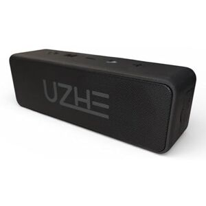 UZHE Bocina Bluetooth 20W Sonido Estéreo HiFi con Doble Driver y Subwoofer IPX6 Impermeable 12h Batería 4000mAh TWS (Sonido Envolvente) Altavoz Portátil para Fiestas Exterior USB-C Negro UZHE Bocina Bluetooth 20W Sonido Estéreo HiFi con Doble Driver y Subwoofer IPX6 Impermeable 12h Batería 4000mAh TWS (Sonido Envolvente) Altavoz Portátil para Fiestas Exterior USB-C Negro