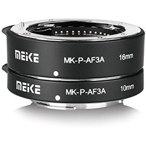 Meike MK-P-AF3A Metal Auto Focus Plastic Body Macro Extension Tube 10mm 16mm for Olympus Panasonic Micro 4/3 System Camera E-P5 E-Pm E-M1 E-M5 E-M10 E-PL5 E-PL6 E-PL7 GF5 GF6 GM1 GM5 GX1 GX7 G3 etc Meike MK-P-AF3A Metal Auto Focus Plastic Body Macro Extension Tube 10mm 16mm for Olympus Panasonic Micro 4/3 System Camera E-P5 E-Pm E-M1 E-M5 E-M10 E-PL5 E-PL6 E-PL7 GF5 GF6 GM1 GM5 GX1 GX7 G3 etc
