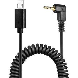 NEEWER Cable de liberación de Obturador Remoto de 2,5 mm a S2, Compatible con Sony A1, A9 II, A9, A7R V/IV, A7S III, A99 II, A7R II, A7 II, A7R, A7S, A7, A6600, A6500, A6300, A6000, RX100000000 IV NEEWER Cable de liberación de Obturador Remoto de 2,5 mm a S2, Compatible con Sony A1, A9 II, A9, A7R V/IV, A7S III, A99 II, A7R II, A7 II, A7R, A7S, A7, A6600, A6500, A6300, A6000, RX100000000 IV