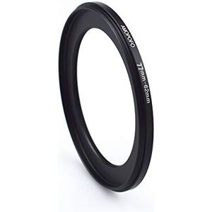 AMOPOFO Anillo adaptador de 46 mm a 49 mm para Canon, Nikon, Sony, Fuji, lentes de cámara y filtros UV, ND,CPL, hecho de CNC mecanizado con acabado galvanizado negro mate AMOPOFO Anillo adaptador de 46 mm a 49 mm para Canon, Nikon, Sony, Fuji, lentes de cámara y filtros UV, ND,CPL, hecho de CNC mecanizado con acabado galvanizado negro mate