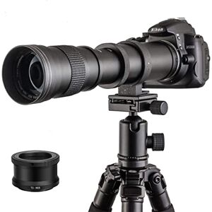 JINTU 420-800 mm f/8.3 Teleobjetivo enfoque manual compatible con Olympus E-M1 E-M5 E-M10 I II III E-PM2 E-PM1 Pen-F E-M1X Panasonic Micro 4/3 MFT G9 GH5 II GX8 GX9 GX850 G95 G100 JINTU 420-800 mm f/8.3 Teleobjetivo enfoque manual compatible con Olympus E-M1 E-M5 E-M10 I II III E-PM2 E-PM1 Pen-F E-M1X Panasonic Micro 4/3 MFT G9 GH5 II GX8 GX9 GX850 G95 G100