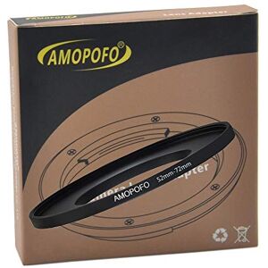 AMOPOFO Anillo Adaptador de 46 mm a 49 mm para Canon, Nikon, Sony, Fuji, Lentes de cámara y filtros UV, ND, CPL, Hecho de CNC mecanizado con Acabado galvanizado Negro Mate AMOPOFO Anillo Adaptador de 46 mm a 49 mm para Canon, Nikon, Sony, Fuji, Lentes de cámara y filtros UV, ND, CPL, Hecho de CNC mecanizado con Acabado galvanizado Negro Mate