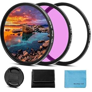 Sedremm Kit de filtro universal de 40,5 mm UV CPL FLD filtro de protección de filtro de polarización circular fluorescente con tapa de lente de repuesto para cámara Nikon Sony Pentax Olympus Fuji Sedremm Kit de filtro universal de 40,5 mm UV CPL FLD filtro de protección de filtro de polarización circular fluorescente con tapa de lente de repuesto para cámara Nikon Sony Pentax Olympus Fuji