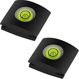 Anwenk Zapata de flash para cámara fotográfica, incluye nivel de burbujas, compatible con cámaras Canon Nikon, Panasonic, Fujifilm, Olympus, Pentax, Sigma, DSLR/SLR/EVIL, 2 unidades) Anwenk Zapata de flash para cámara fotográfica, incluye nivel de burbujas, compatible con cámaras Canon Nikon, Panasonic, Fujifilm, Olympus, Pentax, Sigma, DSLR/SLR/EVIL, 2 unidades)