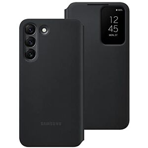 Samsung Official S22 Smart Clear View Cover Negro Samsung Official S22 Smart Clear View Cover Negro