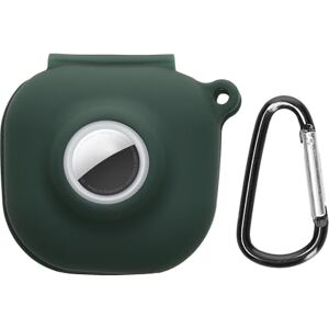 kwmobile Carcasa Compatible con Beats Fit Pro y Airtag Funda de Silicona Antipérdida y Antigolpes con Mosquetón Verde Oscuro kwmobile Carcasa Compatible con Beats Fit Pro y Airtag Funda de Silicona Antipérdida y Antigolpes con Mosquetón Verde Oscuro