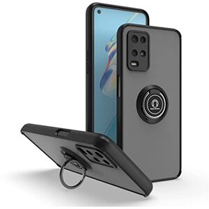 SCOZIA Fundas Compatible con OPPO Reno 5 Lite / F19 Pro / A94 4G Funda,TPU Suave y PC Dura,a Prueba de Caídas,a Las Huellas Dactilares,Carcasa Mate con Anillo Ring Teléfono Móvil para Case (Negro) SCOZIA Fundas Compatible con OPPO Reno 5 Lite / F19 Pro / A94 4G Funda,TPU Suave y PC Dura,a Prueba de Caídas,a Las Huellas Dactilares,Carcasa Mate con Anillo Ring Teléfono Móvil para Case (Negro)