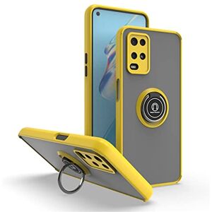 SCOZIA Fundas Compatible con OPPO Reno 5 Lite / F19 Pro / A94 4G Funda,TPU Suave y PC Dura,a Prueba de Caídas,a Las Huellas Dactilares,Carcasa Mate con Anillo Ring Teléfono Móvil para Case (Amarillo) SCOZIA Fundas Compatible con OPPO Reno 5 Lite / F19 Pro / A94 4G Funda,TPU Suave y PC Dura,a Prueba de Caídas,a Las Huellas Dactilares,Carcasa Mate con Anillo Ring Teléfono Móvil para Case (Amarillo)