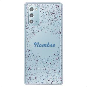 INSTACASE Funda Compatible con Galaxy Note 20 Personalizada con Tu Nombre Estrellas Galaxia, Protector Compatible con Galaxy Note 20 Personalizado, Case Estrella Antigolpes TPU INSTACASE Funda Compatible con Galaxy Note 20 Personalizada con Tu Nombre Estrellas Galaxia, Protector Compatible con Galaxy Note 20 Personalizado, Case Estrella Antigolpes TPU
