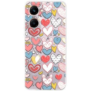INSTACASE Funda Compatible con Vivo Y18 Carcasa Uso Rudo Corazones Rosas Azules y Amarillos, Protector Compatible con Vivo Y18 para Mujer, Case Corazón, Antigolpes TPU INSTACASE Funda Compatible con Vivo Y18 Carcasa Uso Rudo Corazones Rosas Azules y Amarillos, Protector Compatible con Vivo Y18 para Mujer, Case Corazón, Antigolpes TPU