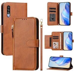 ZZYHGS Funda Tipo Cartera Compatible con Samsung Galaxy A50 y A30S y A50S, Bolsillo con Cremallera y Ranuras para Tarjetas, Bloqueo RFID y Correa de muñeca, con Billetera, para Mujer y Hombre (F) ZZYHGS Funda Tipo Cartera Compatible con Samsung Galaxy A50 y A30S y A50S, Bolsillo con Cremallera y Ranuras para Tarjetas, Bloqueo RFID y Correa de muñeca, con Billetera, para Mujer y Hombre (F)