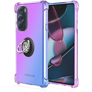 LOGANZ Motorola Moto Edge 30 Funda Gradiente Suave de Silicona Bumper Case Funda con Metal Anillo Ring Carcasa Compatible con Funda Motorola Moto Edge 30 (A) LOGANZ Motorola Moto Edge 30 Funda Gradiente Suave de Silicona Bumper Case Funda con Metal Anillo Ring Carcasa Compatible con Funda Motorola Moto Edge 30 (A)