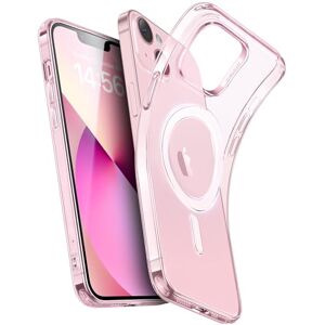 ESR Funda para iPhone 14 iPhone 13, Compatible con MagSafe, protección de Grado Militar, Resistente al amarilleamiento y arañazos, Funda magnética para iPhone 14 iPhone 13, Serie Cero, Rosa ESR Funda para iPhone 14 iPhone 13, Compatible con MagSafe, protección de Grado Militar, Resistente al amarilleamiento y arañazos, Funda magnética para iPhone 14 iPhone 13, Serie Cero, Rosa