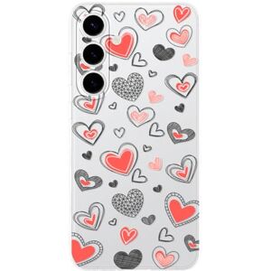 INSTACASE Funda Compatible con Galaxy S24 Plus Carcasa Uso Rudo Corazones Rojos y Grises, Protector Compatible con Galaxy S24 Plus para Mujer, Case Corazón, Antigolpes TPU INSTACASE Funda Compatible con Galaxy S24 Plus Carcasa Uso Rudo Corazones Rojos y Grises, Protector Compatible con Galaxy S24 Plus para Mujer, Case Corazón, Antigolpes TPU