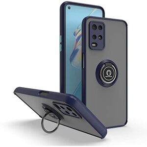 SCOZIA Fundas Compatible con OPPO Reno 5 Lite / F19 Pro / A94 4G Funda,TPU Suave y PC Dura,a Prueba de Caídas,a Las Huellas Dactilares,Carcasa Mate con Anillo Ring Teléfono Móvil para Case (Azul Oscuro) SCOZIA Fundas Compatible con OPPO Reno 5 Lite / F19 Pro / A94 4G Funda,TPU Suave y PC Dura,a Prueba de Caídas,a Las Huellas Dactilares,Carcasa Mate con Anillo Ring Teléfono Móvil para Case (Azul Oscuro)
